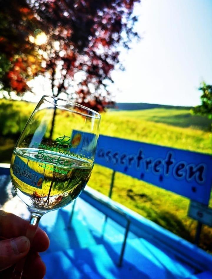 Ferienwohnung Ferienweingut & Gutsrestaurant Becker Burgen  Exterior foto